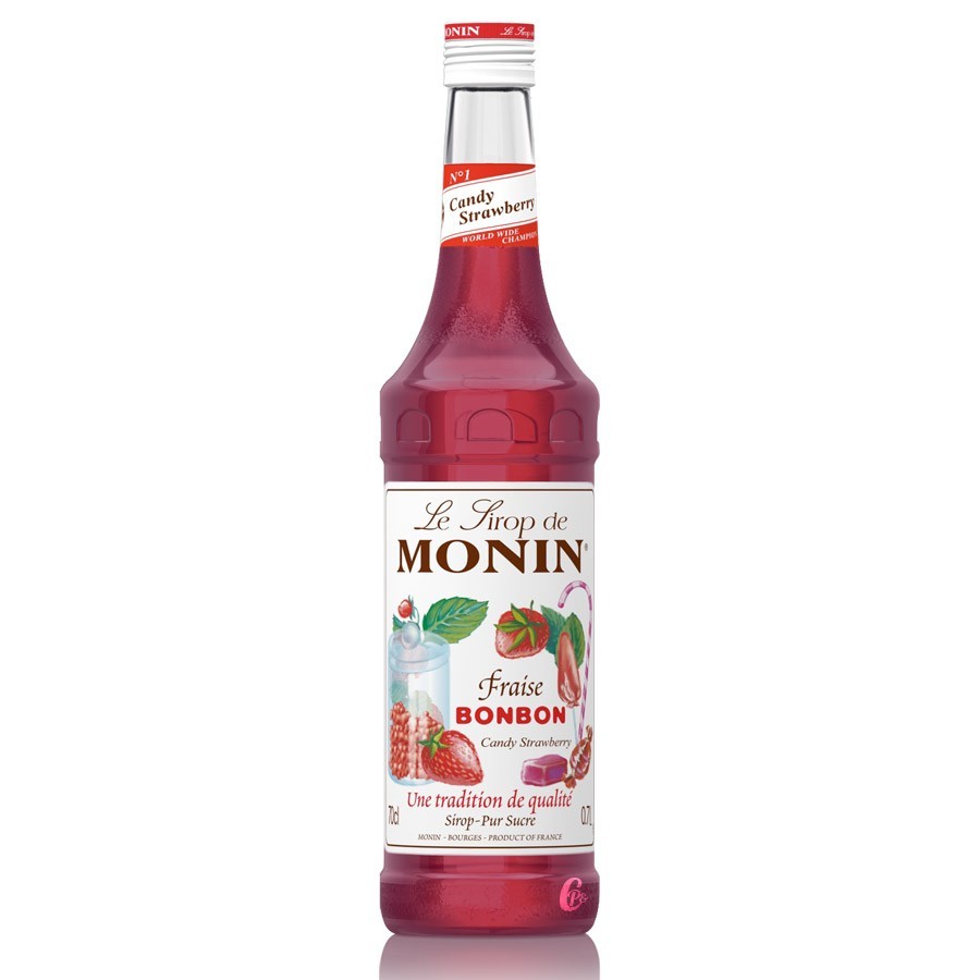 Monin Candy Strawberry Syrup 70cl