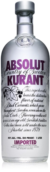 Absolut Vodka Kurant 70cl